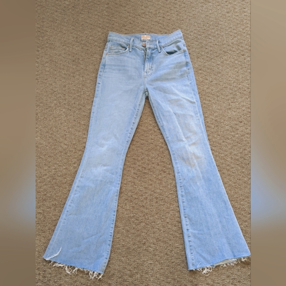MOTHER The Weekender Fray Jeans